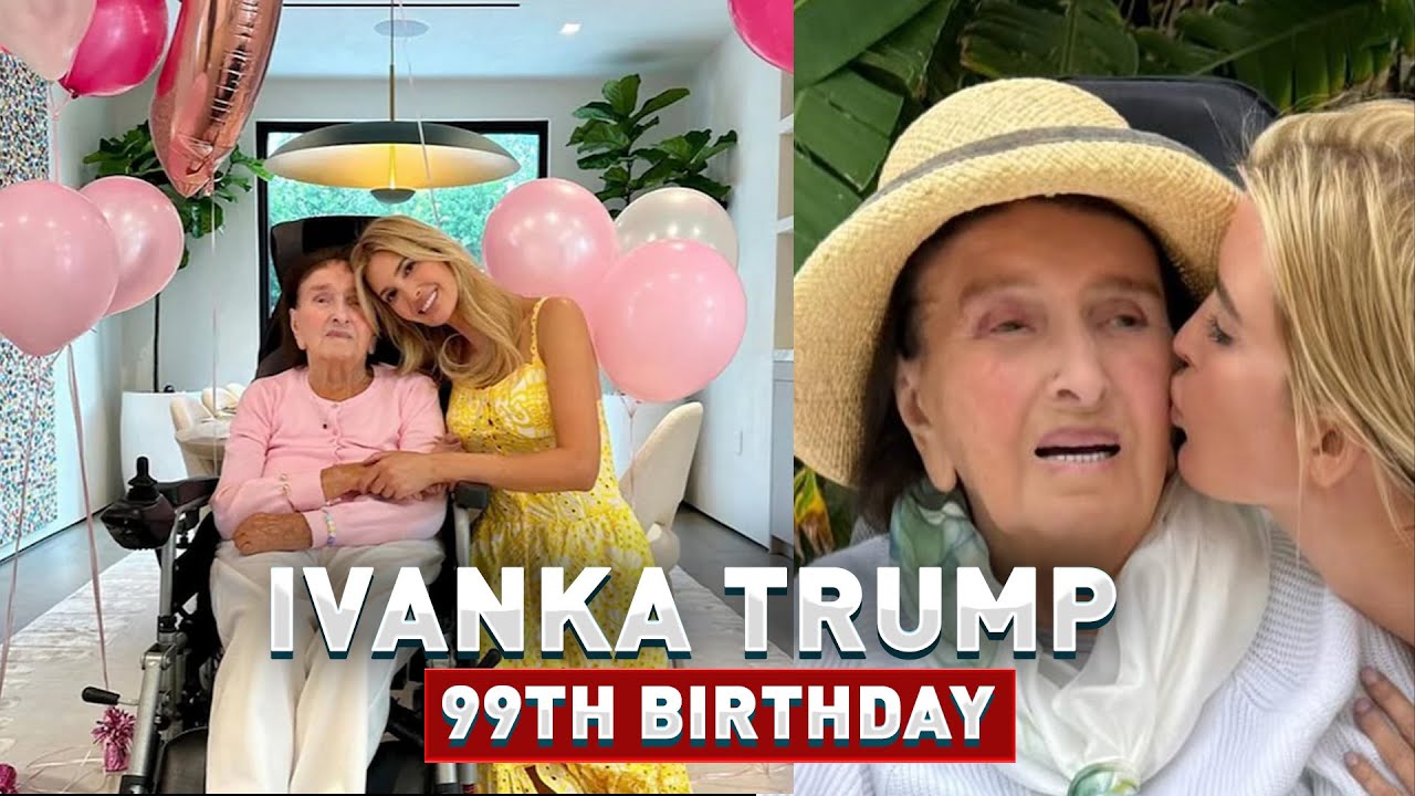 💔 Ivanka Trump Breaks Down in Tears at Her Grandma’s 99th Birthday