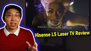 Hisense L5 4K Laser TV (Ultra Short-Throw Projector) + 100" ALR Screen Review screenshot 3