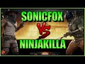 SonicFox - Vs NinjaKilla Part 1 【Mortal Kombat 11】