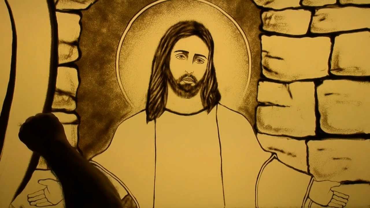 Jesus - a lifetime of love - Sand Art by Chawki - YouTube