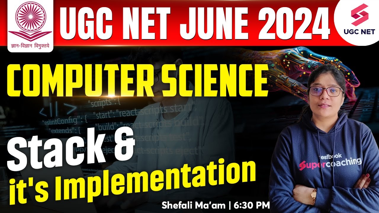 UGC NET Computer Science | Stack & it's Implementation | Stack Data ...