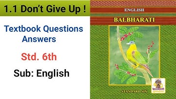 Questions answers | 6th English | 1.1 Don