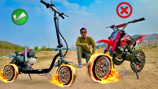 RC 125CC Dirt Bike Vs RC Mini Scooter - Chatpat toy TV