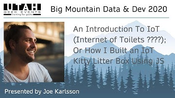 An Introduction To IoT (Internet of Toilets 🚽); Or How I Built an IoT Kitty Litter Box Using JS