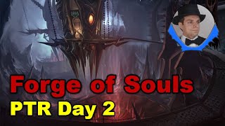Trying out the NEW DUNGEON - Forge of Souls on PTR