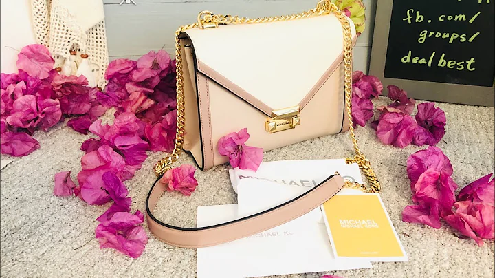 MICHAEL KORS ☜UNBOXING☞ Whitney Large Tri-Color Leather Convertible Shoulder Bag / 30S9GWHL7T / Pink