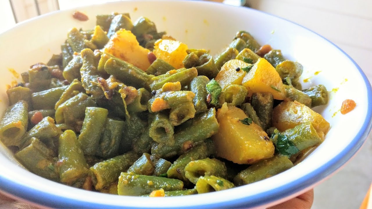 Nutritious Green Beans Potato Fry / பீன்ஸ் உருளைகிழங்கு வறுவல் - YouTube leebaskitchen