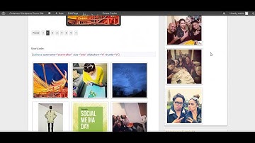 Shortcode Based Instagram Photo Display for WordPress