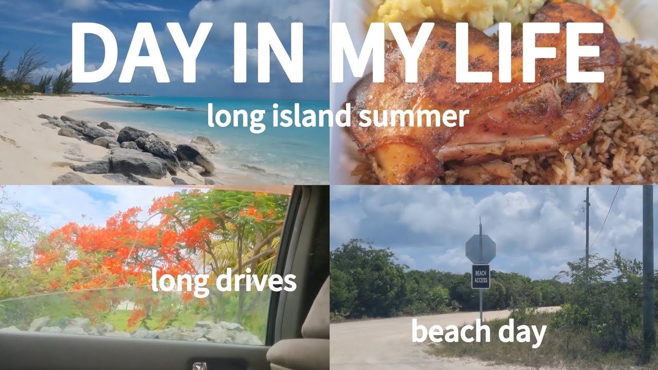 day in my life | summer, long drives, beaches | long island