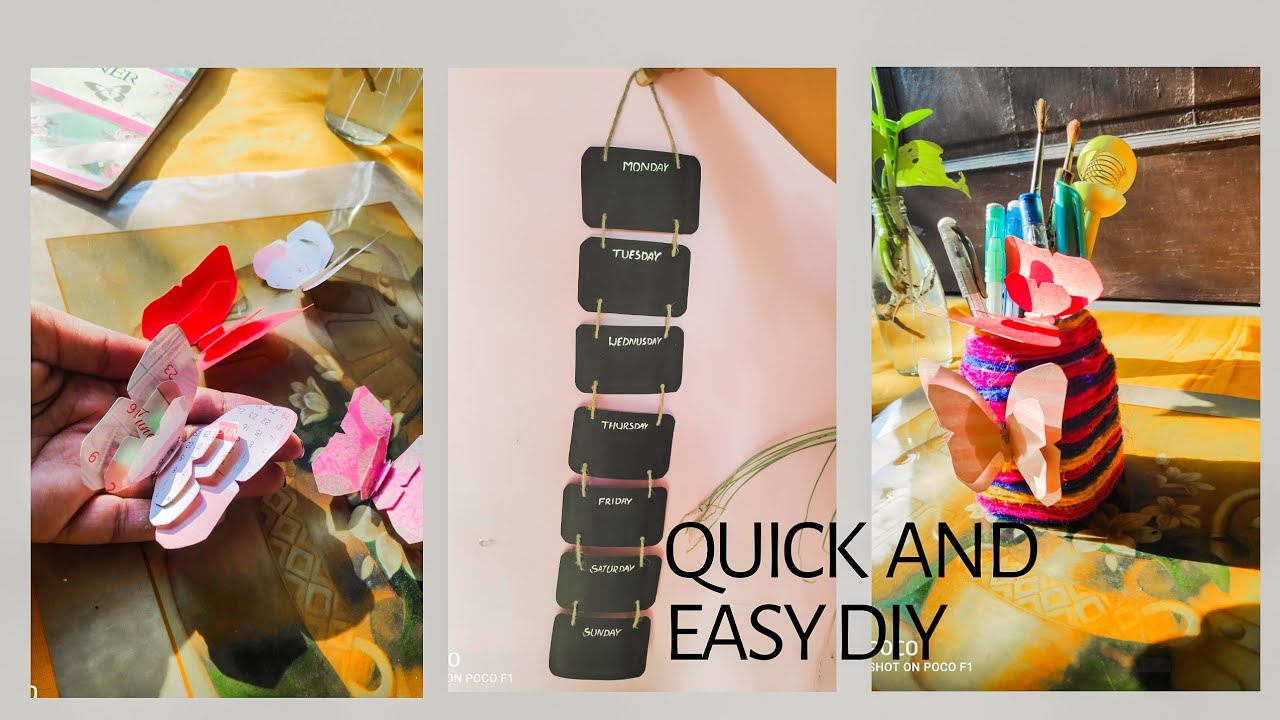 3 Easy and Simple DIY from waste material / Zero rupees DIY anyone can do it