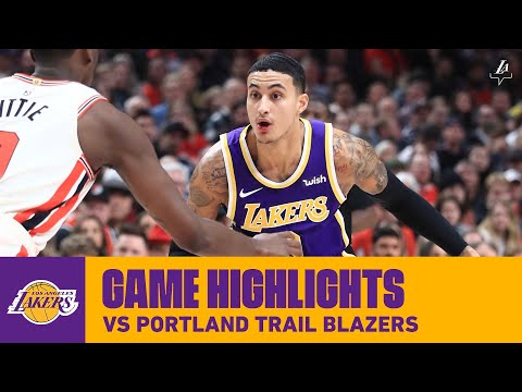 HIGHLIGHTS | Kyle Kuzma (24 pts, 4 reb, 3-9 3pt) at Portland Trail Blazers