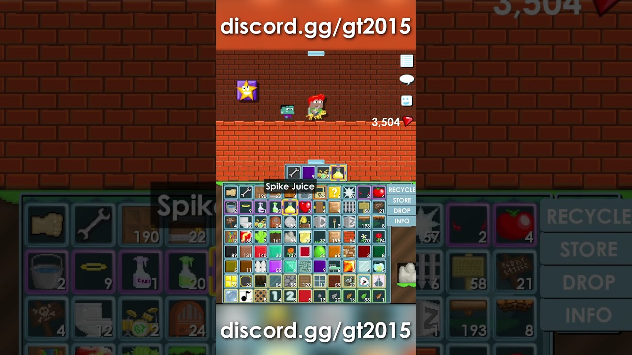 Growtopia 2015 Server | Spike Juice | discord.gg/gt2015 