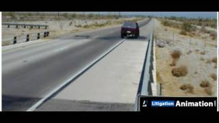 Forensic Animation Truck loses control