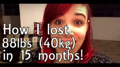 My first Vlog: How I lost 88lbs (40kg) in 15 month...