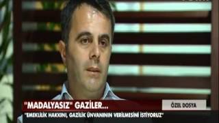 Madalyasız Gaziler  Habertürk Muhabiri Tülay Acar'a konuştu   HABERTURK TV