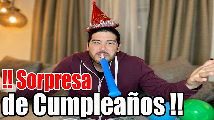 Sorpresa a mi Novio por su Cumpleaños / MIREN SU REACCION!!