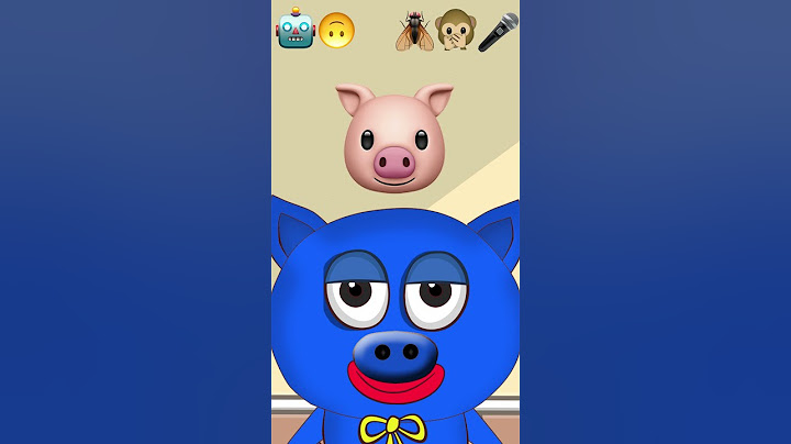 Huggy Wuggy примеряют Emoji Mask : я синий  #animation
