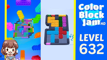 Color Block Jam Level 632 Solution Walkthrough