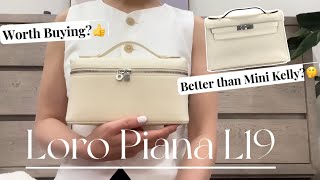 Loro Piana Extra Pocket L19 Review | Vs.Mini Kelly |What Fits |Mod Shots