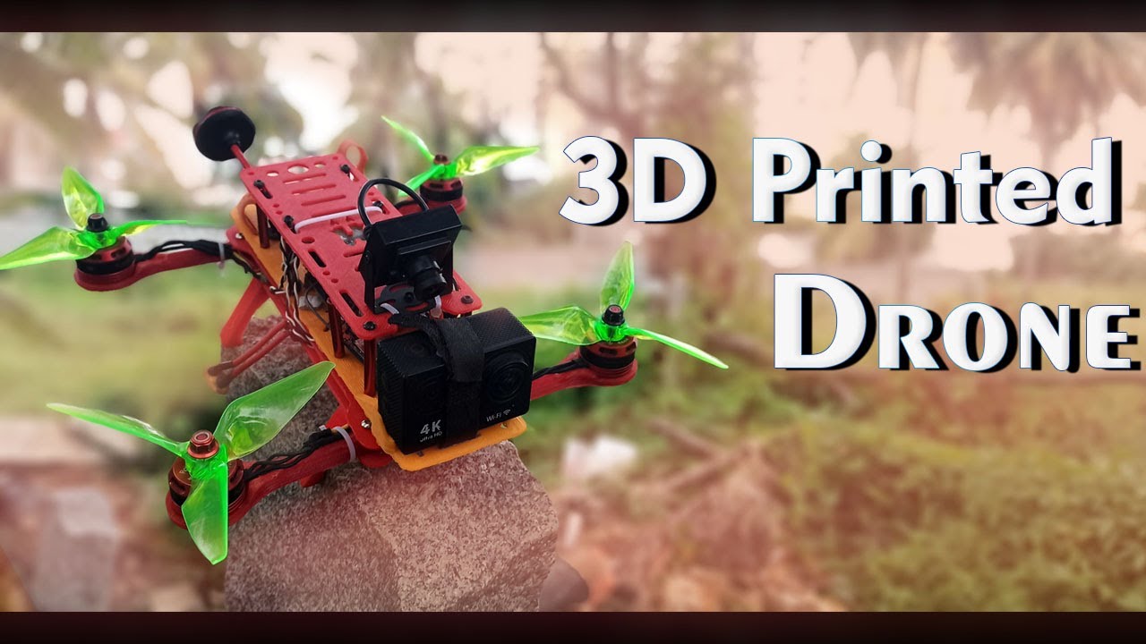 3d printed Racing Drone Part 2- Configuration and Maiden Flight - YouTube