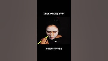Valak Makeup Look - Speed Tutorial #valak #thenun #sfxmakeup #valakmakeup #nunmakeup