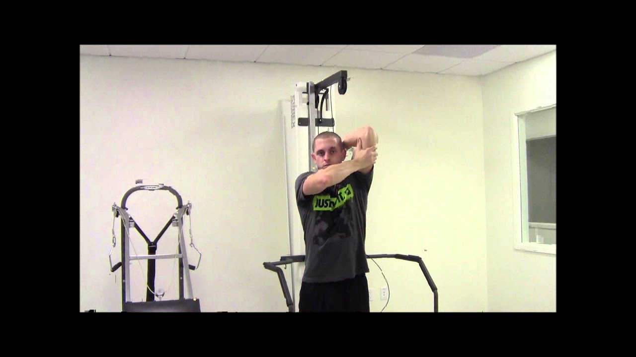 Elbow Extensor Strengthening Overhead Extensions YouTube