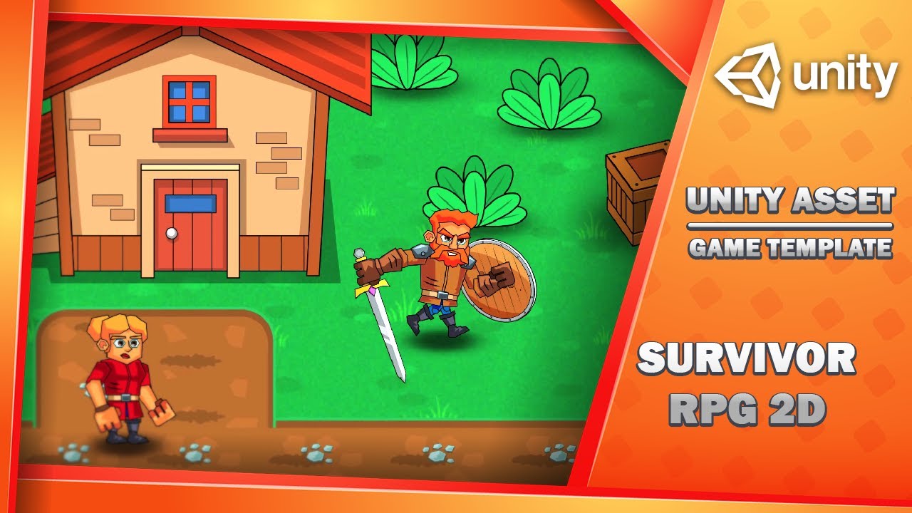 Survivor RPG 2D - Game Template, video preview 4