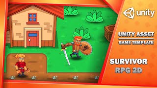 Ultimate 2D Survivor RPG Template for Unity