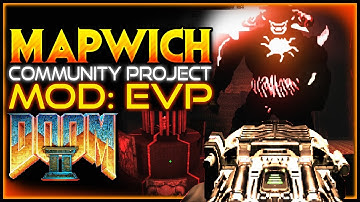 DOOM: MAPWICH.wad Map 16 via Enhanced Vanilla Project (EVP)