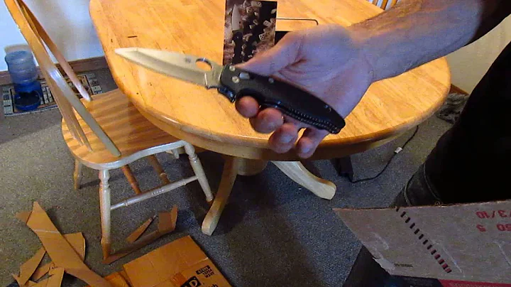 Spyderco Manix 2 Test (edge retention)