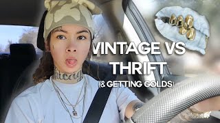 Vintage Shopping AND MOLDS FOR GOLDS VLOG #1