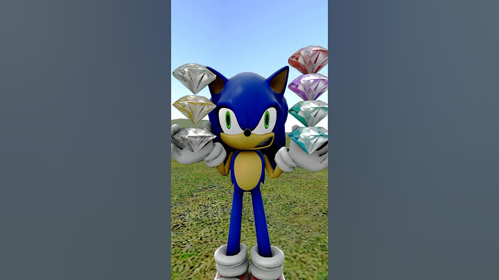 Sonic Becomes Super Sonic In Contest Of strength With Shadow x Silver x Knuckles