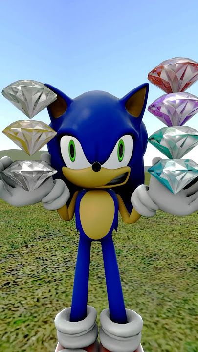 Sonic Becomes Super Sonic In Contest Of strength With Shadow x Silver x Knuckles