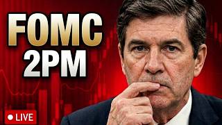 🔴FED KEVIN WARSH HAWKISH FEARS! FOMC HIKES 25BP! LIVE TRADING!