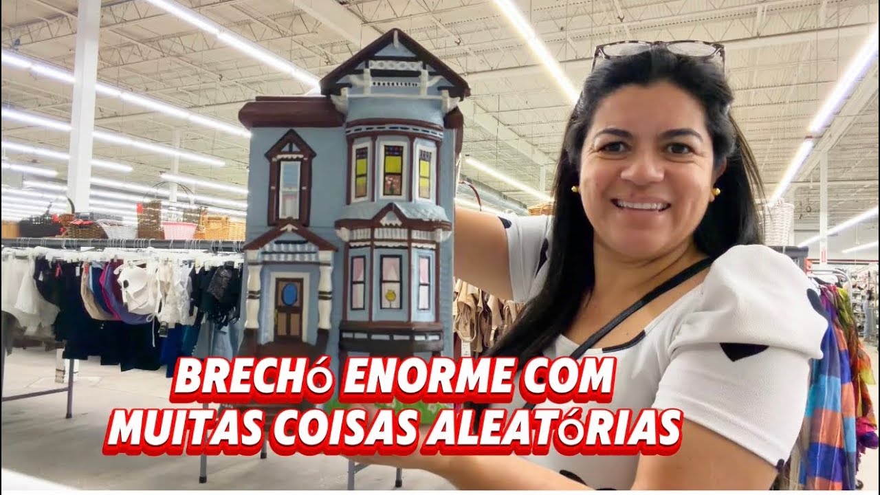 FUI EM UM BRECHÓ ENORME 🇺🇸 