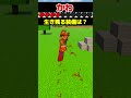 生き残る装備はドレ？ #すごい #shorts #minecraft