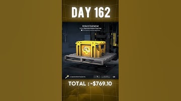 A Case A Day Until I Get Gloves! (Day 162) #shorts #cs2 #csgo #knife #gloves #gaming #goldgoldgold