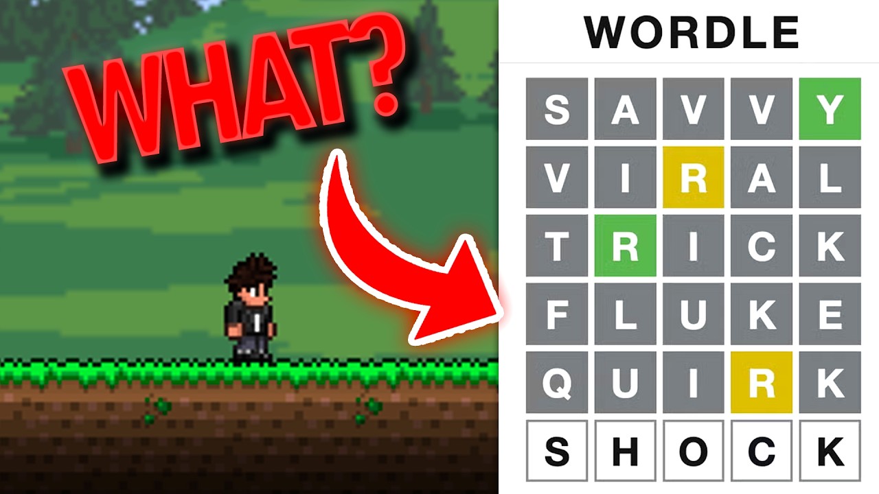 What if You COMBINED Terraria and Wordle???