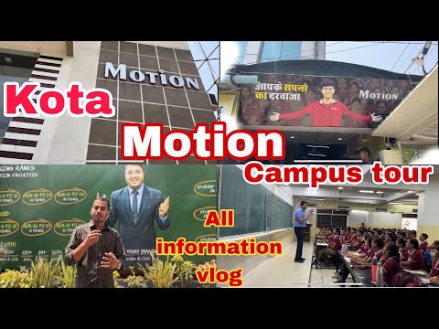 Motion Campus kota 🏩Visiting Vlog with all information. 100% Scholarship & near by Hostel or Pg 🥰