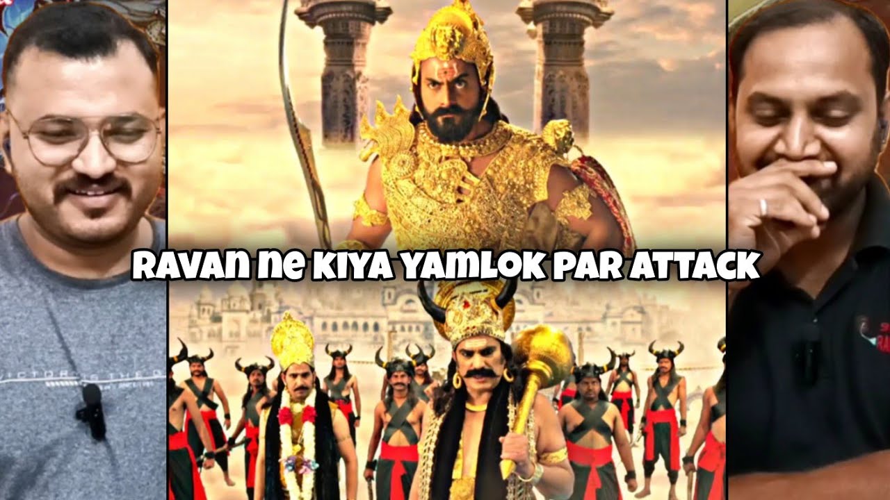 Siya Ke Ram Episode 66 Part 3 | Ravan Attacks Yamraj | Reaction - YouTube