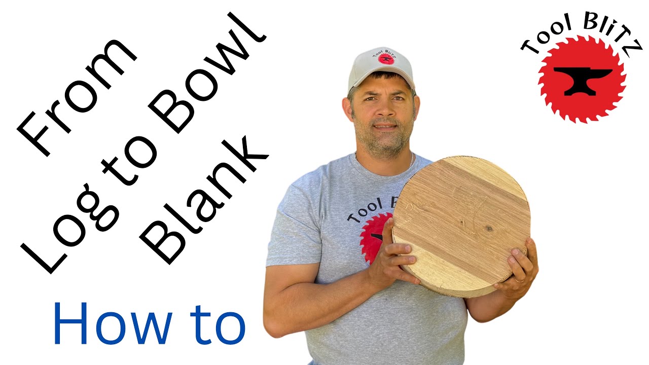 How to Make Wooden Bowl Blanks From Logs!