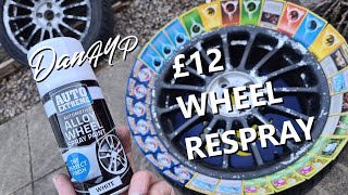 How To Paint Your Alloy Wheels For Cheap Cheapest Diy Wheel Refurb Rim Refurbishment Restoration
