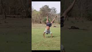 Roundoff Flash Kick Back Flip #Shorts