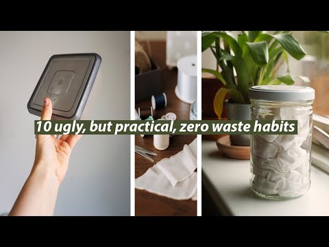 10 Ugly Sustainability Habits Pt 2 // Realistic Zero Waste Hacks (that Are Also Free)