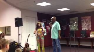 Vikki Gasko Green with Roscoe Orman