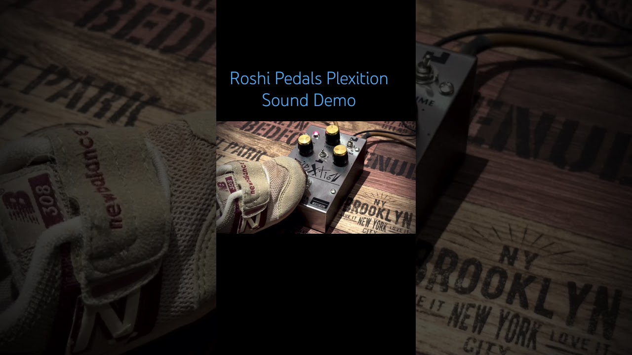 Roshi Pedals Plexition #guitar #guitarpedal #stratocaster