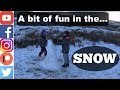 A Bit Of Family Fun In The Snow. Try and Watch Without Laughing