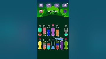 Water Sort Puzzle level 808 #puzzlegame #watersortpuzzlegames