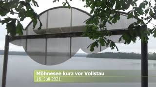 Möhnesee Kurz Vor Vollstau