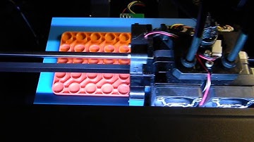 Flashforge Creator Pro printing a part